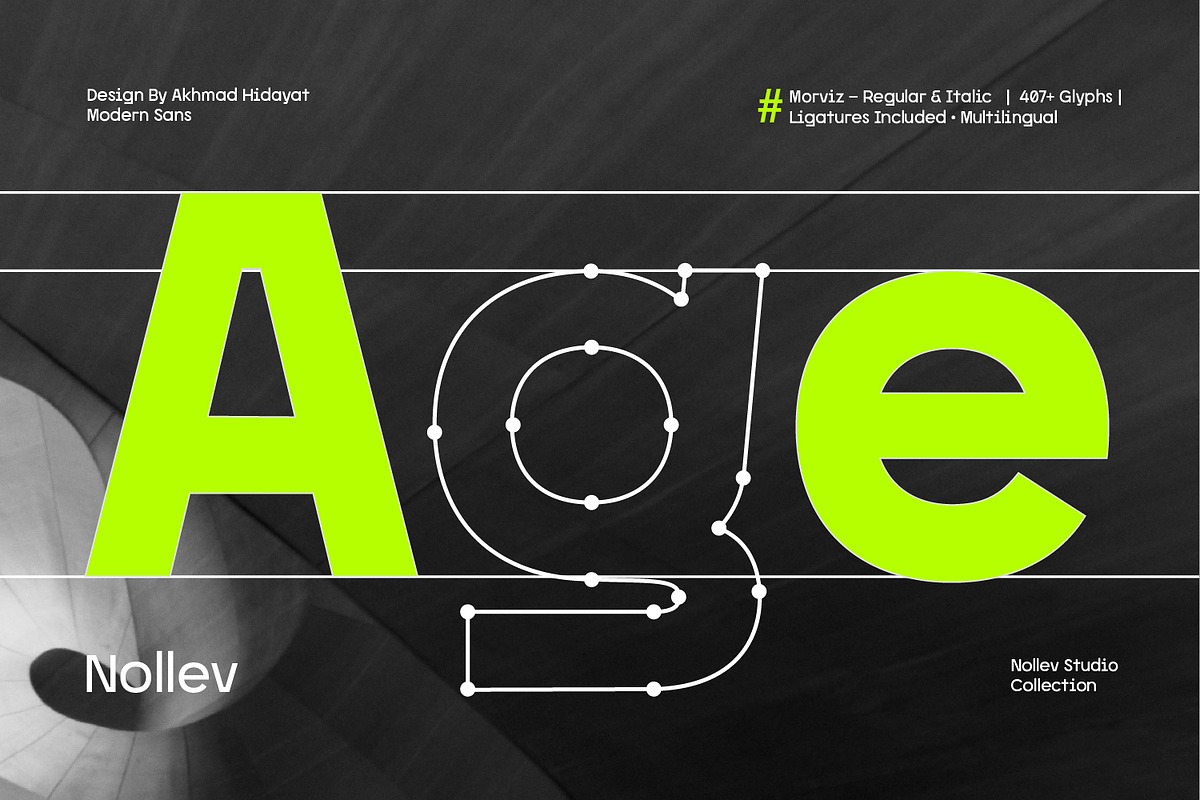 Morviz – New Sans (18 Styles), a Sans Serif Font by Nollev (Photo 8 of 12)