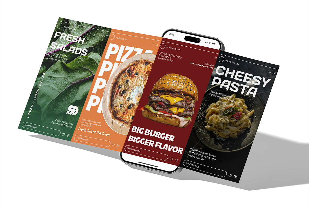 Instagram Story Mockup, a Merchandise Mockup by Unerispace (Photo 4 of 5)