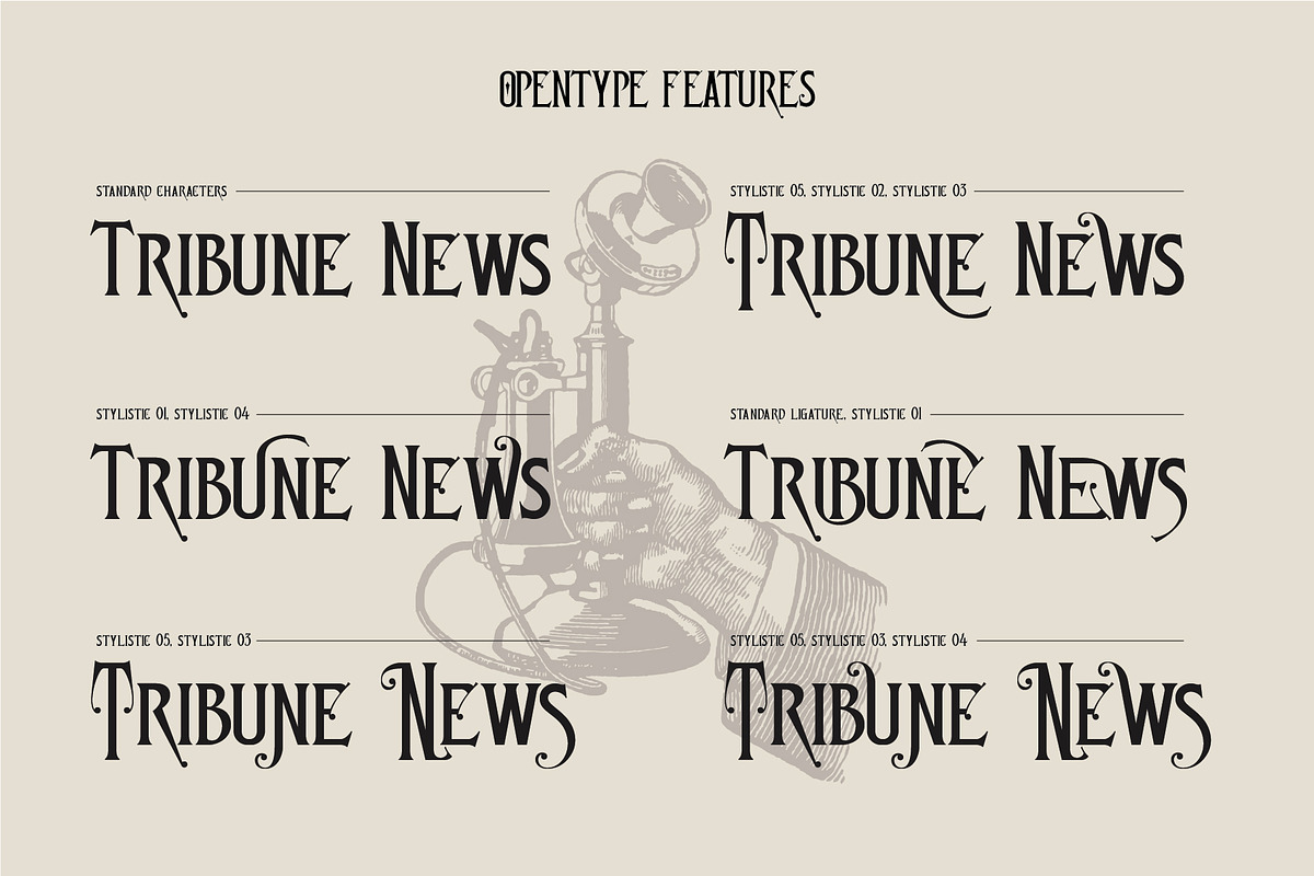 Archsara, a Serif Font by Burntilldead (Photo 5 of 12)