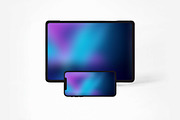Futuristic Neon Backgrounds, a Background Graphic by Part of the Art (Thumbnail 3 of 5)