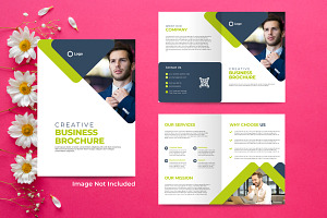 Business BiFold Brochure, a Brochure Template by Limino™ Studio