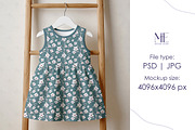 Dress Mockup, Kids Clothing Mock up, an Advertising Mockup by Mie Mockup Studio (Thumbnail 3 of 7)