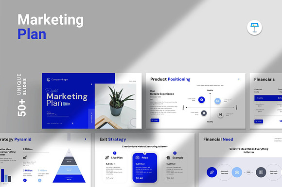 Marketing Plan Presentation Template preview 8