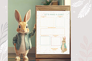Peter Rabbit Game and clipart, an Education Illustration by AlenaVlasko stock Market (Thumbnail 3 of 7)