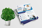 Medical Flyer Template, a Flyer Template by Vectorzone (Thumbnail 2 of 3)