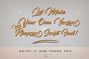 Rhapson Script, a Script Font by Max.co Studio (Thumbnail 2 of 8)