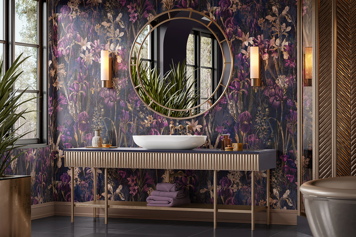 Shabby Flowers, a Wallpaper Graphic by Yello_illustration (Photo 10 of 11)