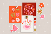 I Love You - St. Valentine's Day Kit, a Seasonal Illustration by miumiu (Thumbnail 2 of 15)