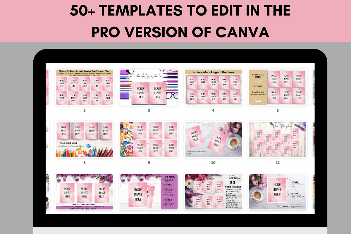Book Mockup Templates for KDP A Plus, a Merchandise Mockup by LA Design (Photo 6 of 10)