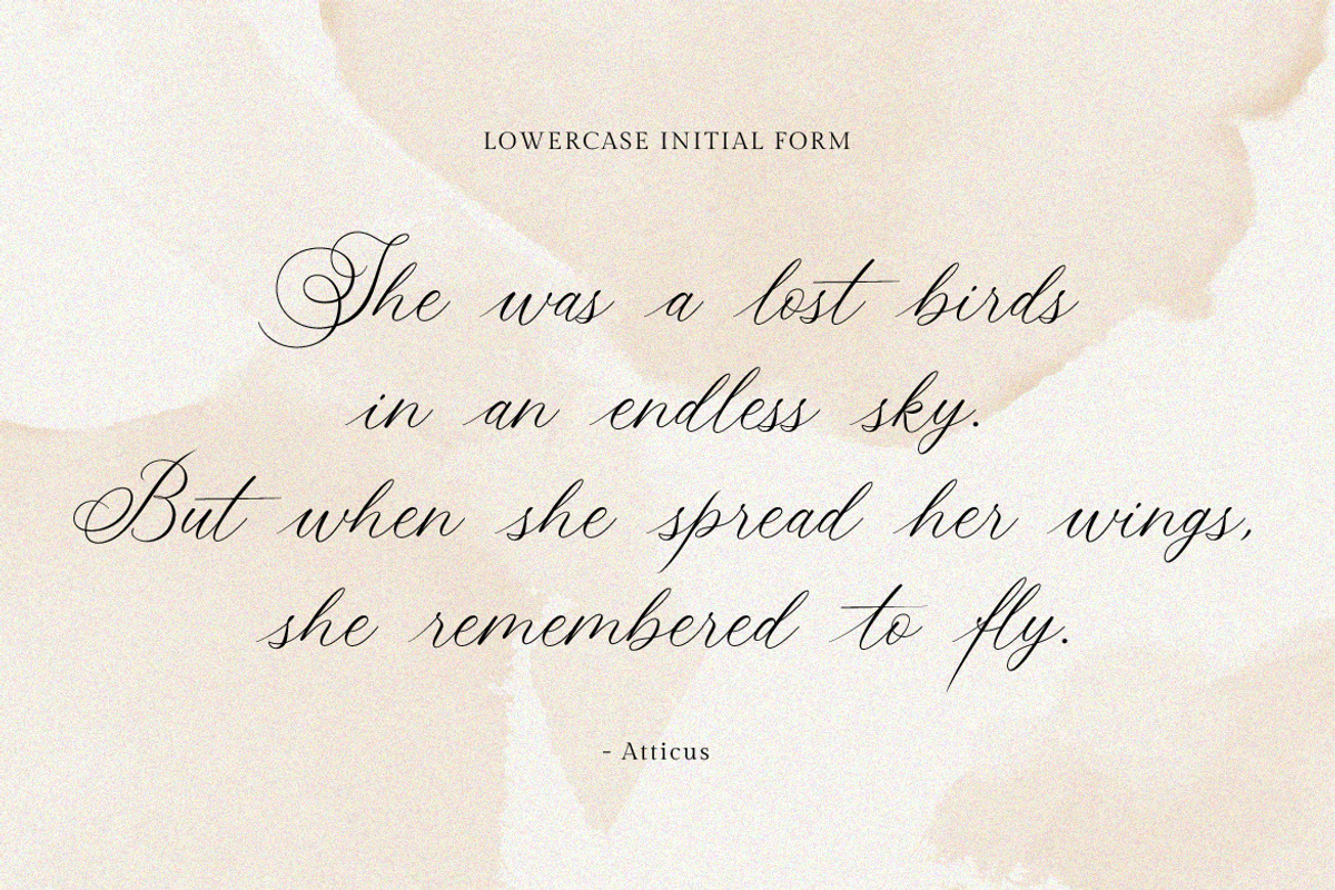Keukenhof | Modern Calligraphy Font, a Handwritten Font by Ef Studio (Photo 11 of 13)