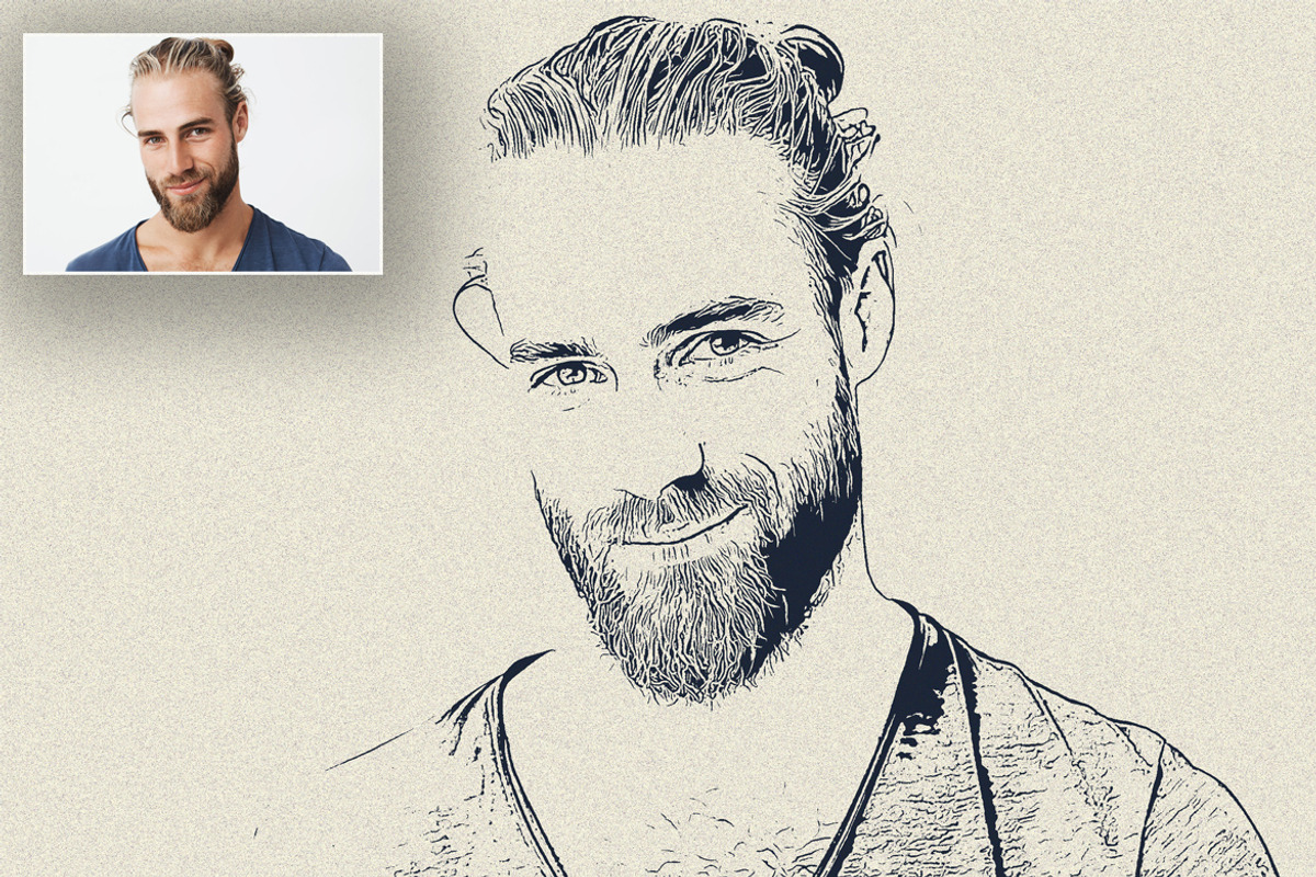 BUNDLE! 6 in 1 Sketch Action-80% OFF, an Action Add-On by Vatdesign (Photo 11 of 15)