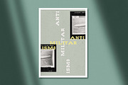 Ptera: All-in-One Poster Mockup Kit, a Print Template by Eugene Tantsurin (Thumbnail 12 of 15)