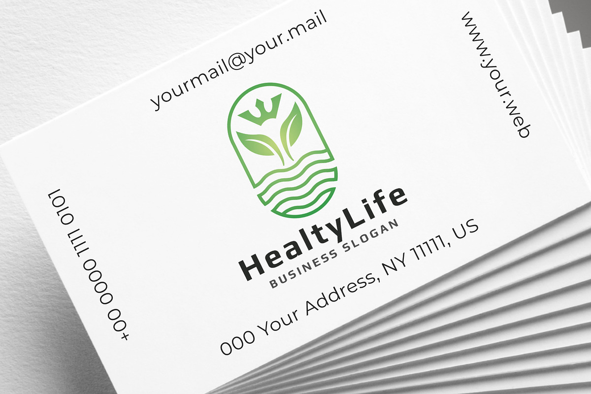 Healthy Life - Wellness Logo, a Branding & Logo Template by Design_Planet (Photo 2 of 5)