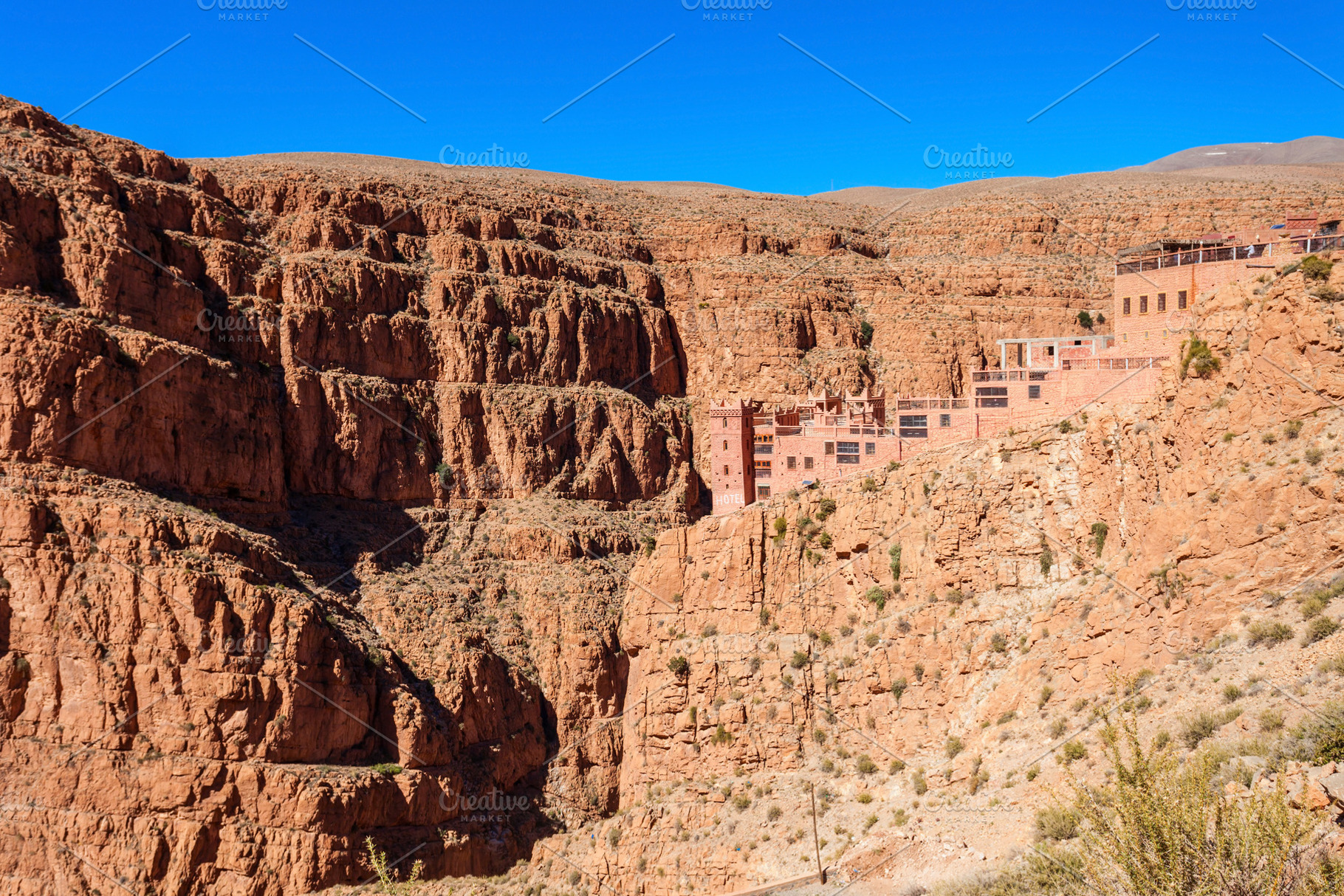 Dades Gorge, Morocco, a Photo by saiko3p