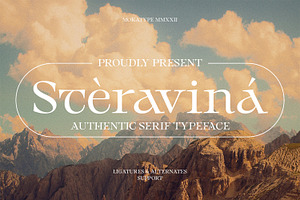 Steravina - Authentic Serif