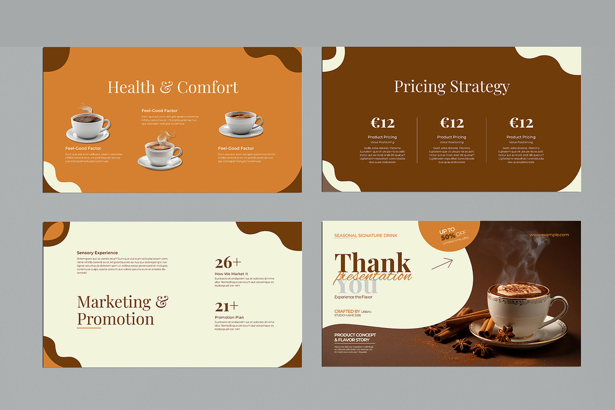 Spiced Mocha Presentation, a Presentation Template by MightyDesign (Photo 5 of 8)