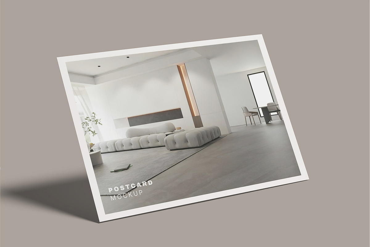 Simple Postcard Mockup, an Advertising Mockup by rizalamora (Photo 8 of 12)