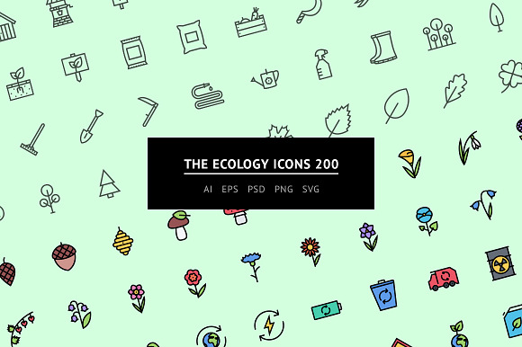 The Ecology Icons 200