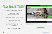 Health & Wellness Website for Wix, a Landing Page Template by Parrot Designs (Thumbnail 4 of 4)