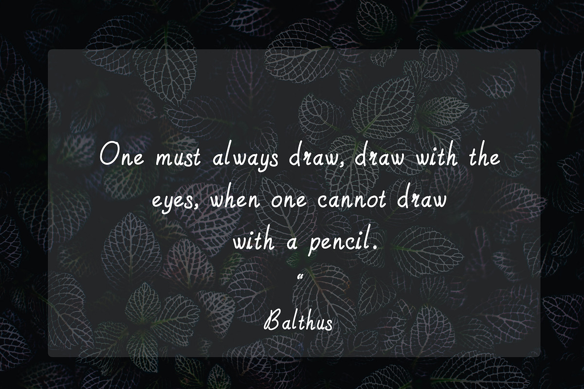 Tangatdraw Hand-drawn written font, a Script Font by Character (Photo 3 of 3)