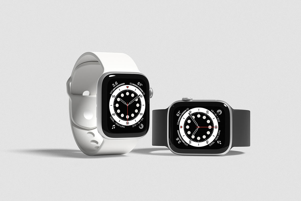 Smart Watch Mockup, a Device Mockup by mahremdesign (Photo 11 of 11)