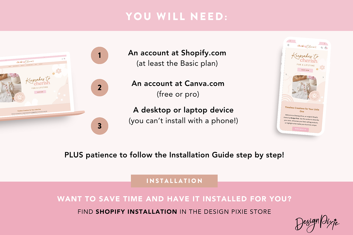 Shopify Theme for Handmade Boutique, a Shopify Template by Design Pixie (Photo 9 of 10)