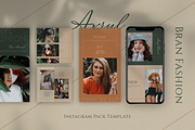 Avryl Story & Feed Instagram Templat, a Social Media Template by Inkofert (Thumbnail 2 of 12)