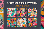 Abstract Seamless Patterns, a Pattern Graphic by AnnArt (Thumbnail 2 of 9)