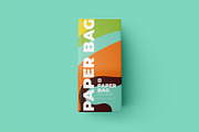 Paper Bag Mockup. Top view, a Packaging Mockup by easymock (Thumbnail 4 of 11)