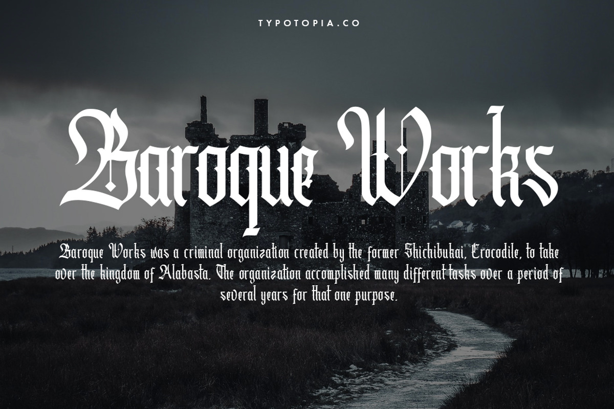 Cydonia - The Blackletter Font preview 3