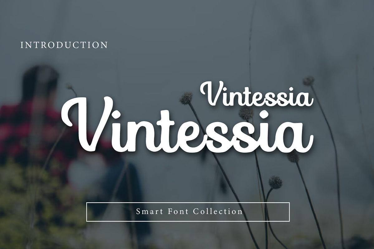 Vintessia, a Script Font by Wow Magic (Photo 1 of 3)