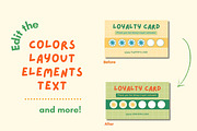 Loyalty Card Template, a Business Card Template by Hell Yeah Designs (Thumbnail 2 of 3)