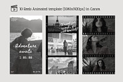 French traveler Canva templates, a Social Media Template by Visual Animal (Thumbnail 10 of 11)
