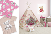 Cute toy animal illustration, an Animal Illustration by DamriNa art (Thumbnail 7 of 8)