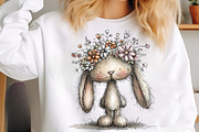 Whimsical woodland spring clipart, an Illustration by SinaCreation (Thumbnail 10 of 11)