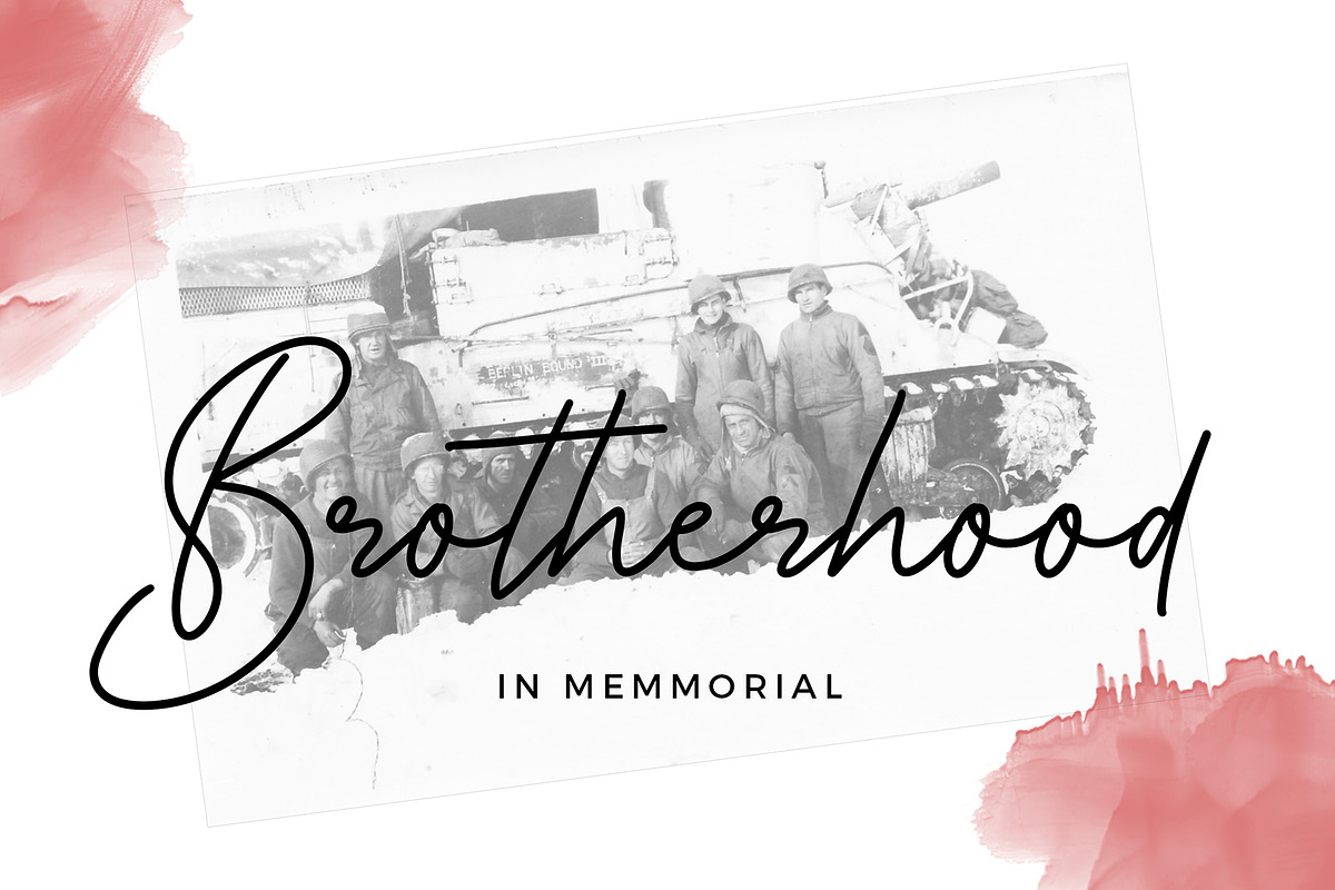 Bastogne Signature Font preview 2