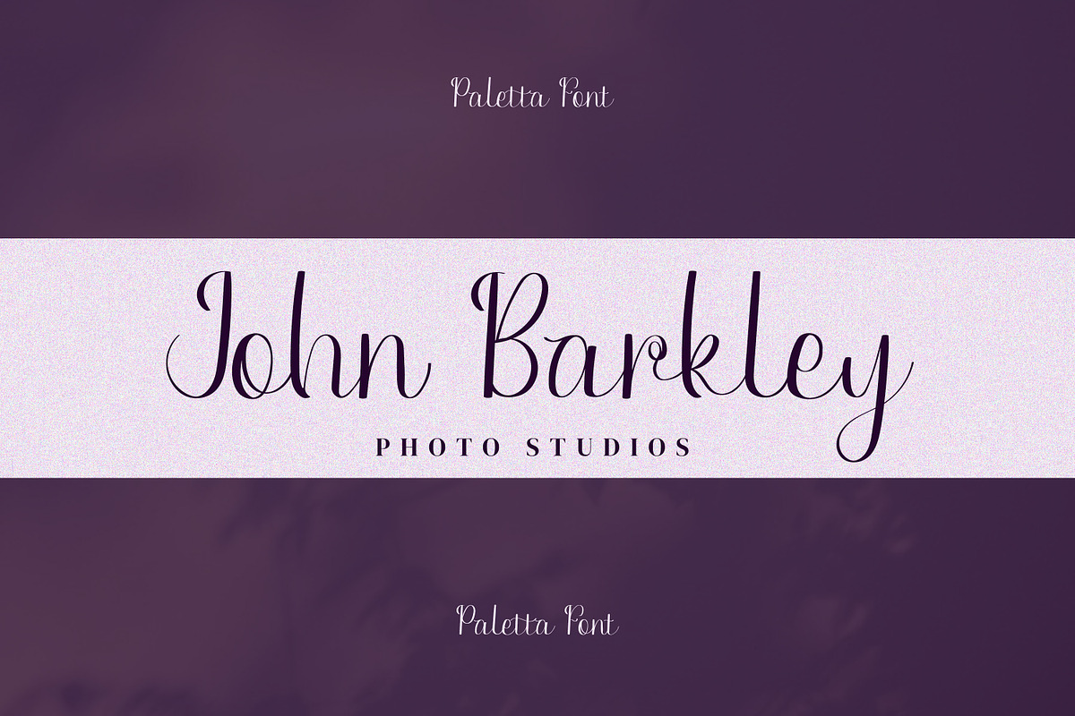 Paletta Script Fonts, a Script Font by mahstudios (Photo 8 of 15)