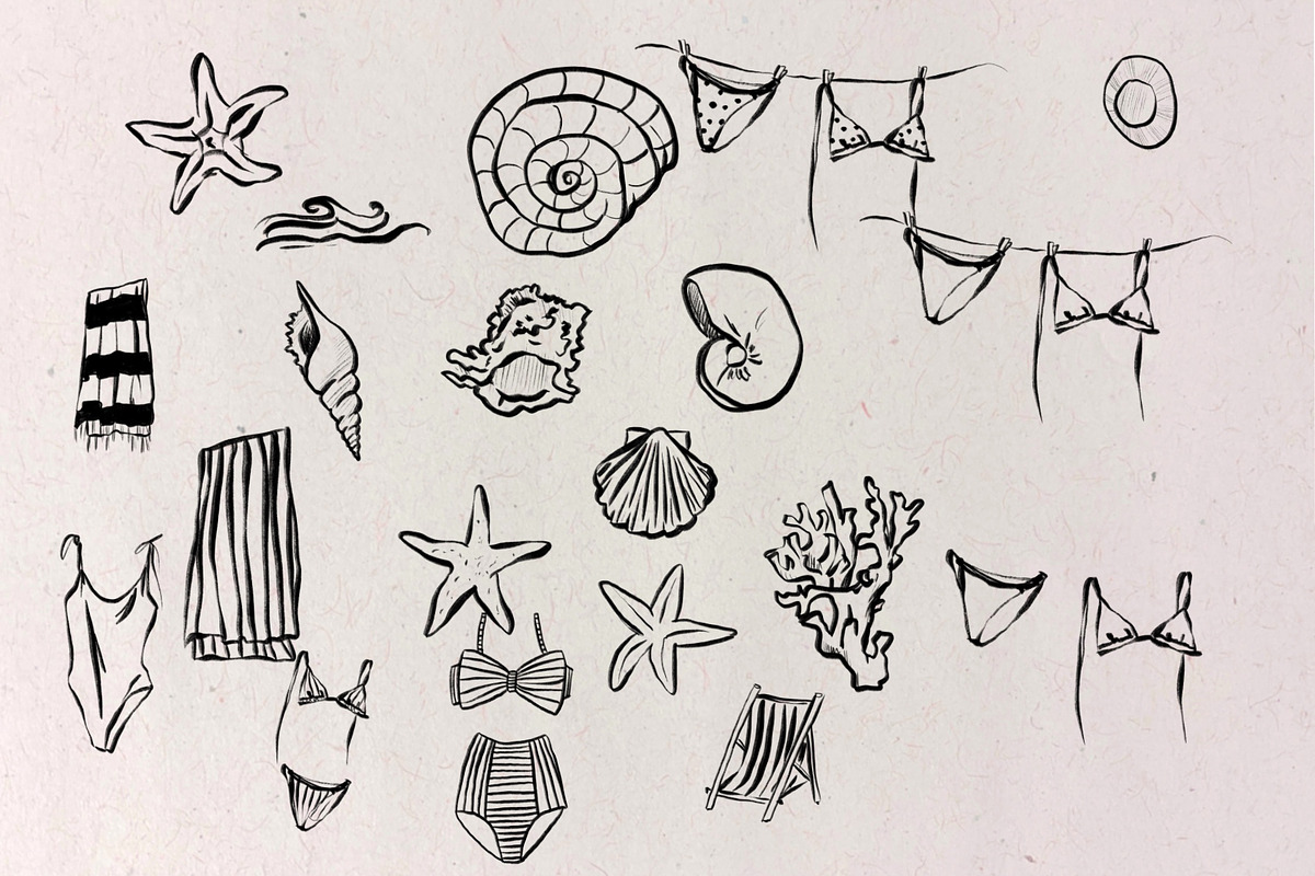 Italian Life Style Procreate Stamps, a Brushes & More by HabitusDesigns (Photo 4 of 19)