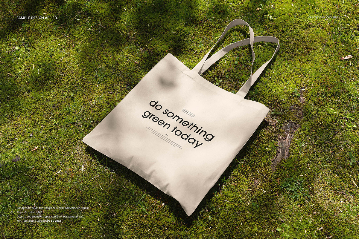 Noissue Tote Bag Mockup Bundle, a Packaging Mockup by creatsy5 (Photo 65 of 67)