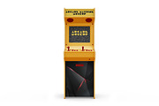Arcade Machine Mockup, a Product Mockup by PixelMockup (Thumbnail 7 of 17)