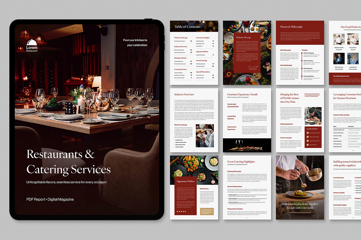 Hospitality Business Brochure preview 6