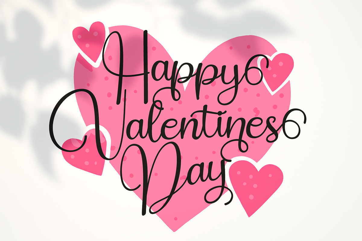 Hello Valentines, a Font by BearyType Studio (Photo 5 of 8)