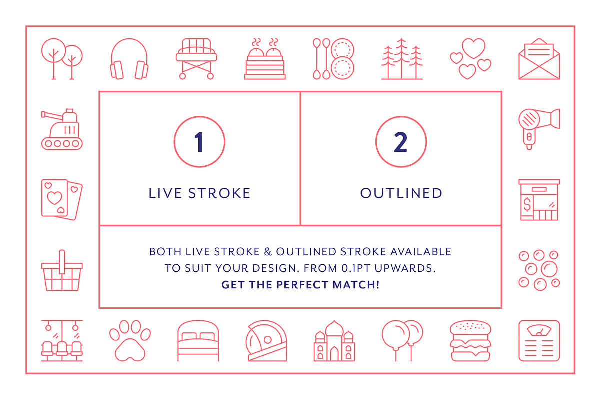 4x Mega Bundle (25% off) Line Icons, an Outline Icon by Made by Made (Photo 10 of 25)