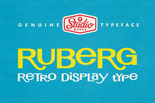 Ruberg | Retro Display Type!