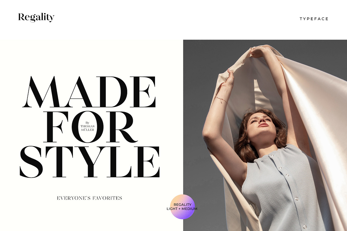 Regality - Classic and Elegant Serif, a Font by Digitype Studio (Photo 4 of 10)