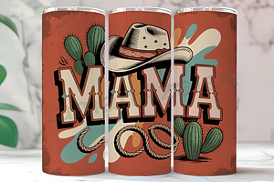 Classic Cowboy MAMA 20oz Tumbler
