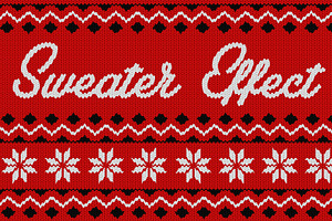 Christmas Sweater Effect