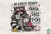 My Kind of Therapy PNG, a Seasonal Illustration by Craft Nest (Thumbnail 1 of 5)