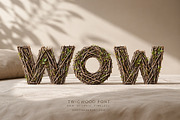 Twigwood Font, a Sans Serif Font by Handmadefont (Thumbnail 9 of 12)