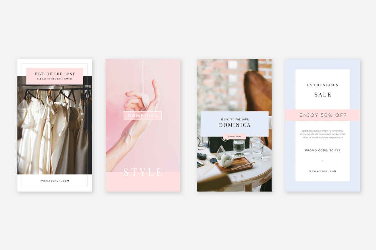 Soft Instagram Stories Pack, a Social Media Template by Swiss_cube (Photo 5 of 5)